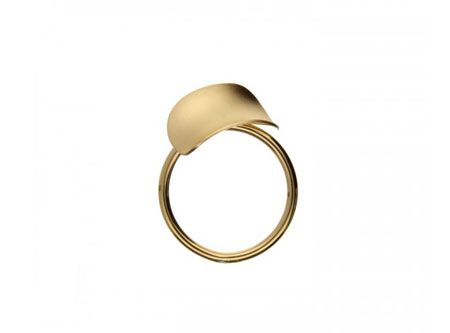 Antiklastische Ringe in Gold