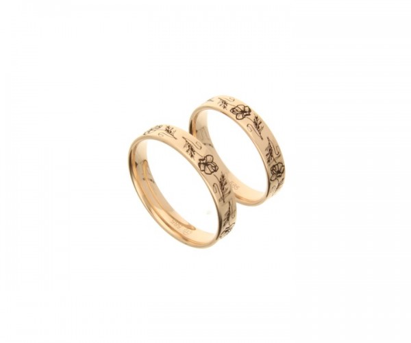 Trauringe Rotgold 585