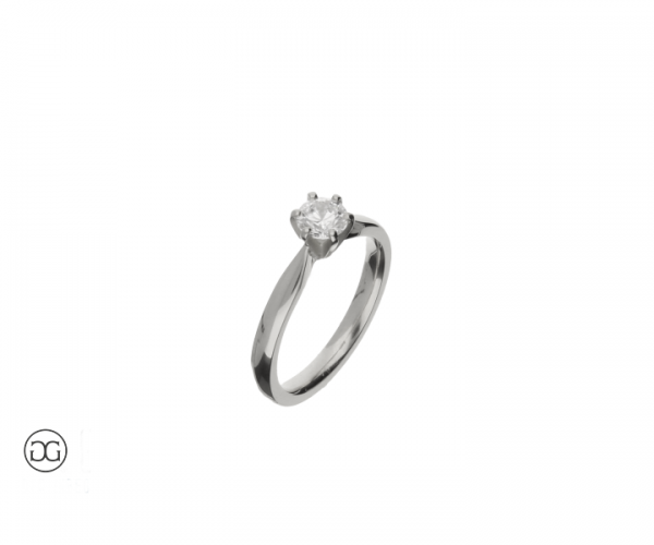 Brillantring Frankfurt Brillant 0,45ct