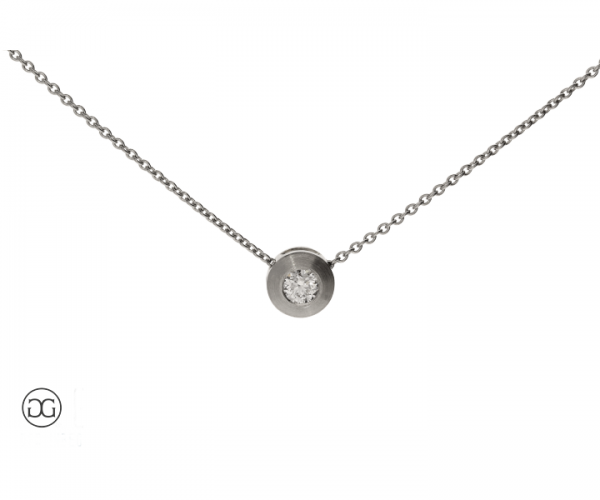 Collier Platin 950 Brillant 0,30ct