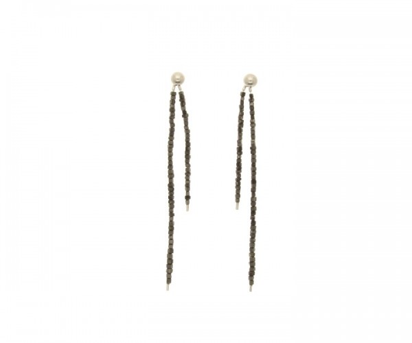 Ohrhänger Weißgold 585 Diamant 13,84 Ct