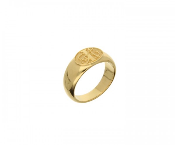 Damenring Gelbgold Au 900